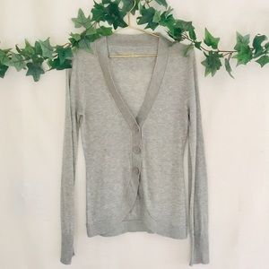 Mossimo size S gray cardigan